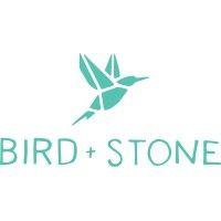 bird + stone logo image