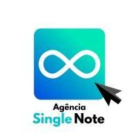 agência single note logo image