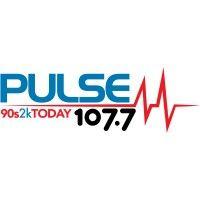 107.7 pulse fm logo image