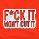 logo of F Ck It Wont Cut It