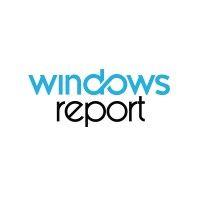 windows report logo image