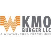 kmo burger, a whataburger franchisee logo image