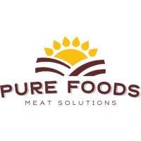 pure foods meat solutions logo image