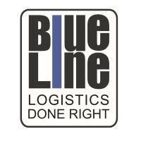 blue line logistics logo image