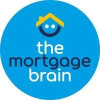 the mortgage brain logo image