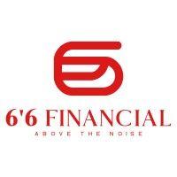 6'6 financial logo image