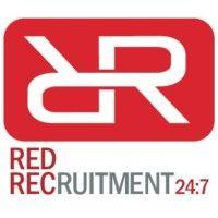 red recruitment 24:7 logo image