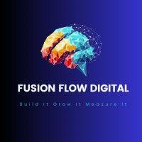 fusion flow digital logo image