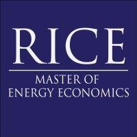 rice university's master of energy economics logo image