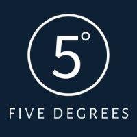 five degrees logo image