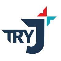 try j advertising logo image