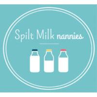 spilt milk nannies logo image