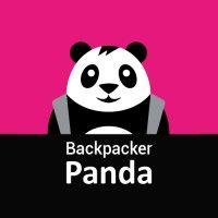 backpacker panda logo image