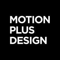 motion plus design logo image