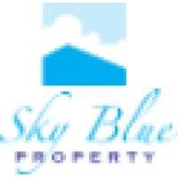 sky blue property logo image