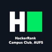 hackerrank campus club, aufs logo image