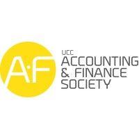 ucc accounting and finance society logo image