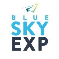 blue sky exp logo image