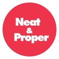 neat & proper digital agency logo image