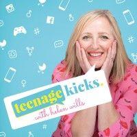 teenage kicks podcast logo image