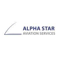 alpha star aviation services logo image