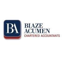 blaze acumen chartered accountants logo image