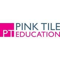 pink tile education logo image