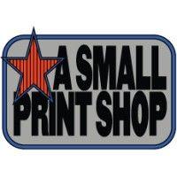 a small print shop logo image