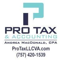 pro tax & accounting llc logo image