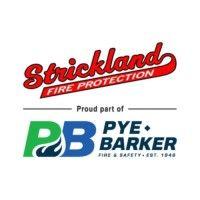 strickland fire protection, a pye-barker fire & safety company logo image