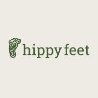 hippy feet logo image