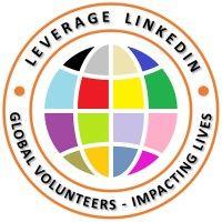 leverage linkedin - upskill your linkedin knowhow for free  - a global volunteering initiative logo image