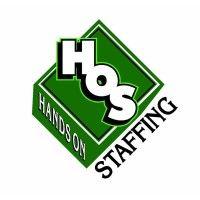 hands on staffing logo image