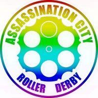 assassination city roller derby logo image