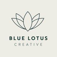 blue lotus creative logo image