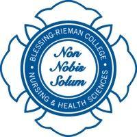 blessing-rieman college of nursing & health sciences logo image