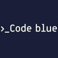 code blue cyber logo image