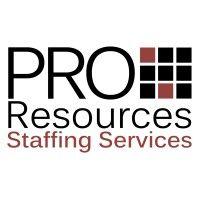 pro resources staffing services logo image