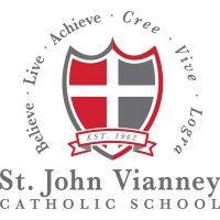 st. john vianney catholic school logo image