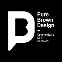 purebrown design studio logo image