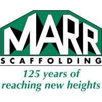 marr scaffolding company logo image