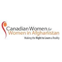 canadian women for women in afghanistan logo image