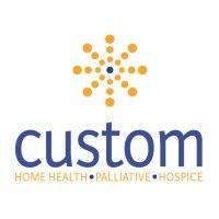 custom home health, palliative and hospice logo image