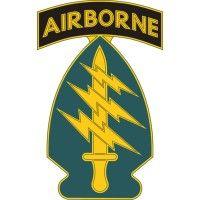 1st special forces group (airborne) - us army logo image