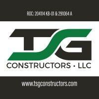 tsg constructors, llc logo image