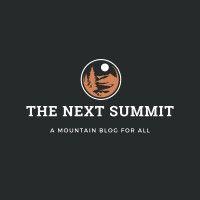 the next summit: a mountain blog logo image