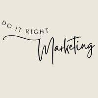 do it right marketing logo image