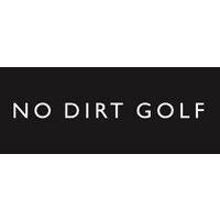 no dirt golf logo image