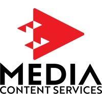 media content services logo image