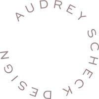 audrey scheck design logo image